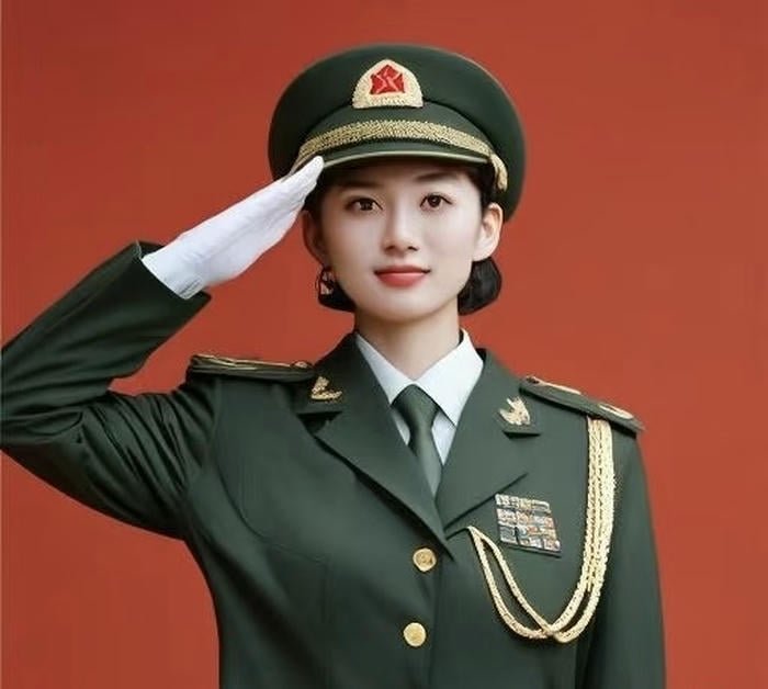 strong army girl dp