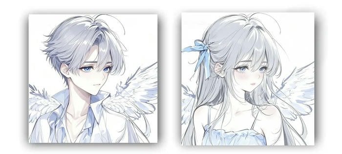 sweet anime couple profile picture